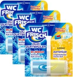 WC FRISCH Duftspüler Lemon 5er Pack WC-Reiniger WC-Duftstein 5x2Stück Nachfüller -Haushaltspower Deutschland Verkaufs-Shop 025b5857 6577 4594 a226 33564a687d51 3