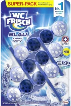 WC FRISCH Kraft Aktiv Blauspüler Chlor 9x150g WC Reiniger Toilettenreiniger -Haushaltspower Deutschland Verkaufs-Shop 049dd990 e04a 49ec ad58 e62cc2e536c0