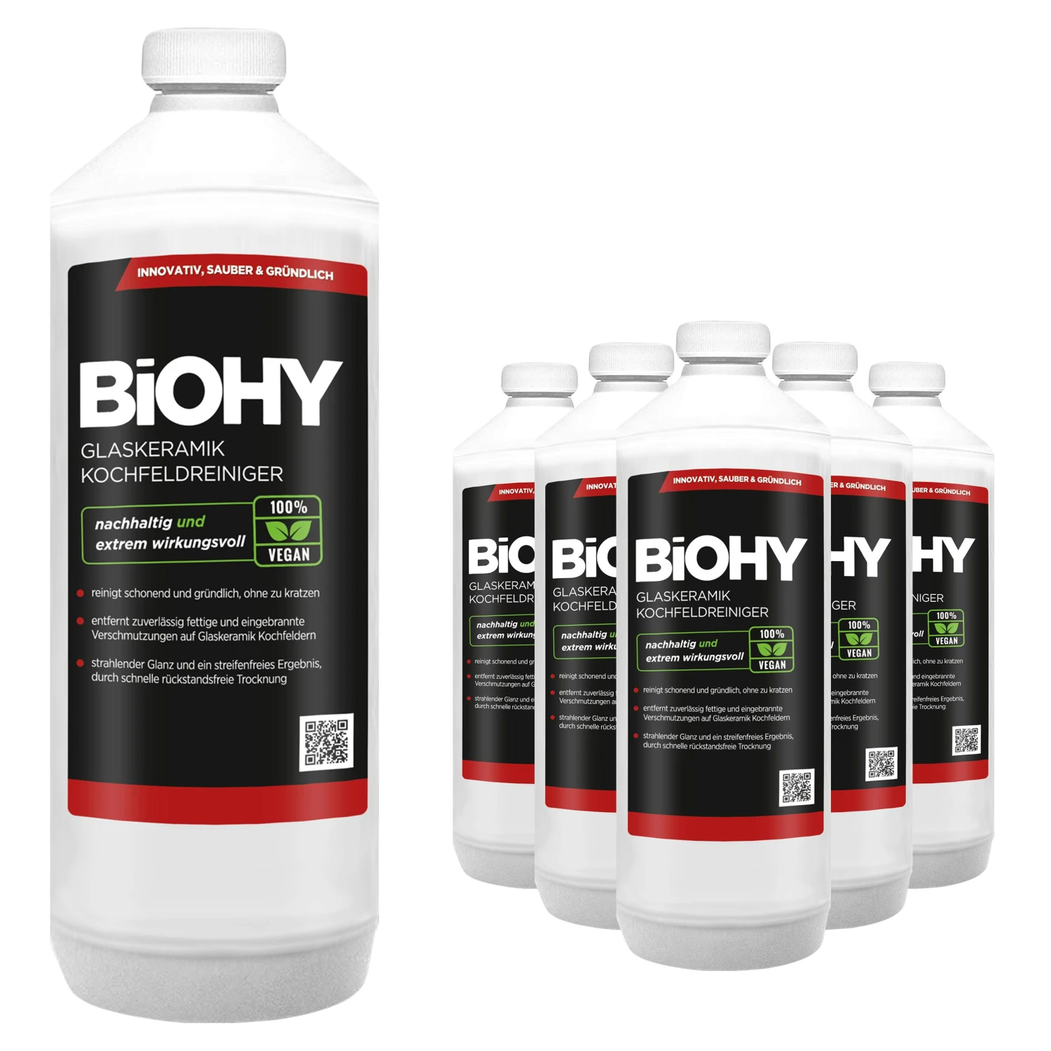 BiOHY Intensivreiniger Universal (6x1l Flasche) | Hochleistungs-INDUSTRIEREINIGER | Grundreiniger Ideal Für Hochdruckreiniger, Schaumarm 7 BiOHY Intensivreiniger Universal (6x1l Flasche) | Hochleistungs-INDUSTRIEREINIGER | Grundreiniger Ideal Für Hochdruckreiniger, Schaumarm – Bild 7