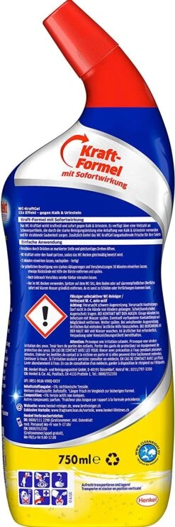 Bref Power WC-KraftGel 15x Effekt 750 Ml WC Reiniger Reinigung Badreiniger -Haushaltspower Deutschland Verkaufs-Shop 10ff015f 4bdb 4544 989b 5ea685baeb3e