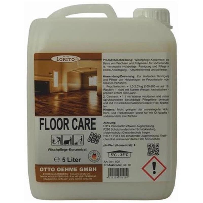 Holzwischpflege Laminatreiniger Lamiclean 467 10 Liter 3 Holzwischpflege Laminatreiniger Lamiclean 467 10 Liter – Bild 3