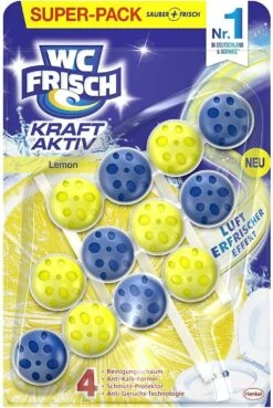 WC-Frisch Kraft Aktiv Duftspüler Lemon 9x150g WC-Reiniger Toilettenreiniger 12 WC-Frisch Kraft Aktiv Duftspüler Lemon 9x150g WC-Reiniger Toilettenreiniger -Haushaltspower Deutschland Verkaufs-Shop 217731c3 2dfe 437f 948a 529e05bc6574