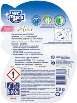 WC FRISCH DeLuxe Delicate Magnolia 50g WC Reiniger WC Duftspüler Reinigung 12 WC FRISCH DeLuxe Delicate Magnolia 50g WC Reiniger WC Duftspüler Reinigung -Haushaltspower Deutschland Verkaufs-Shop 2d6d18bb 5185 4601 957a 3b1eb5ad8d47