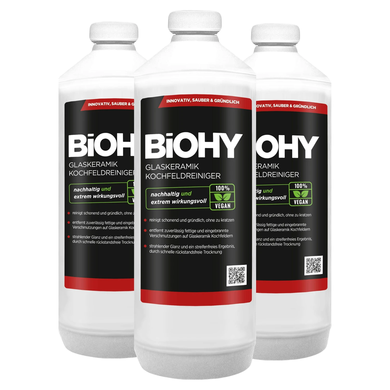 BiOHY Glaskeramik Kochfeldreiniger (2x1l Flasche) | Optimal Zur Reinigung Und Pflege Von Kochfeld Und Induktion | Geeignet Für ALLE GERÄTE 3 BiOHY Glaskeramik Kochfeldreiniger (2x1l Flasche) | Optimal Zur Reinigung Und Pflege Von Kochfeld Und Induktion | Geeignet Für ALLE GERÄTE – Bild 3