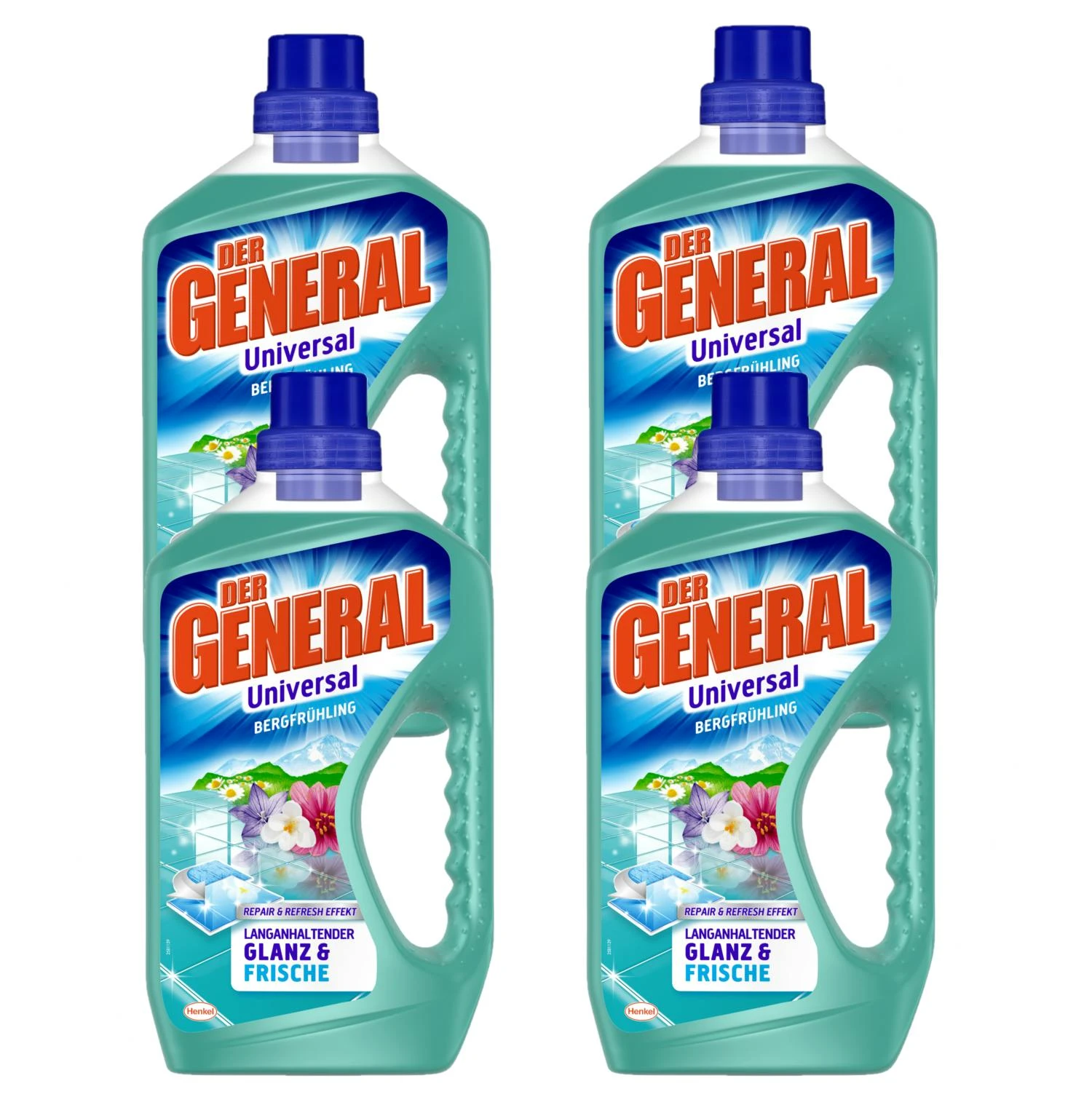 Der General Allzweckreiniger Bergfrühling Reinigungsmittel 8x750 Ml Reiniger 3 Der General Allzweckreiniger Bergfrühling Reinigungsmittel 8x750 Ml Reiniger – Bild 3