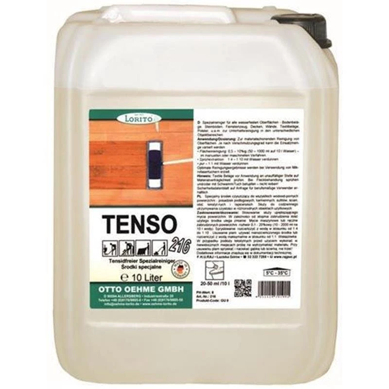 Spezialwischpflege Tenso 216 Tensidfrei 1 Liter 2 Spezialwischpflege Tenso 216 Tensidfrei 1 Liter – Bild 2