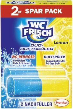WC FRISCH Duo-Duftspüler 10er Pack Lemon WC Reiniger & WC-Duftstein 10x1 Stück -Haushaltspower Deutschland Verkaufs-Shop 4a91e142 fc2d 471b a7d8 293a5f9c2366 1