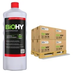 BiOHY Sanitärreiniger (3x1l Flasche) | Kalkzersetzendes Konzentrat Für Den Sanitärbereich | Badreiniger Mit Angenehme & Frischen Duft | EXTRA STARK -Haushaltspower Deutschland Verkaufs-Shop 5d08565f 7cd5 4b5d bb71 11638711f99a 4