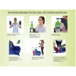 Lorito Purito CARE Hochleistungswischpflege Wischpflege PU-Reiniger Vinylpflege Bodenpflege 1 Liter -Haushaltspower Deutschland Verkaufs-Shop 5f39b22c b0e9 4657 8612 b4a908da8754