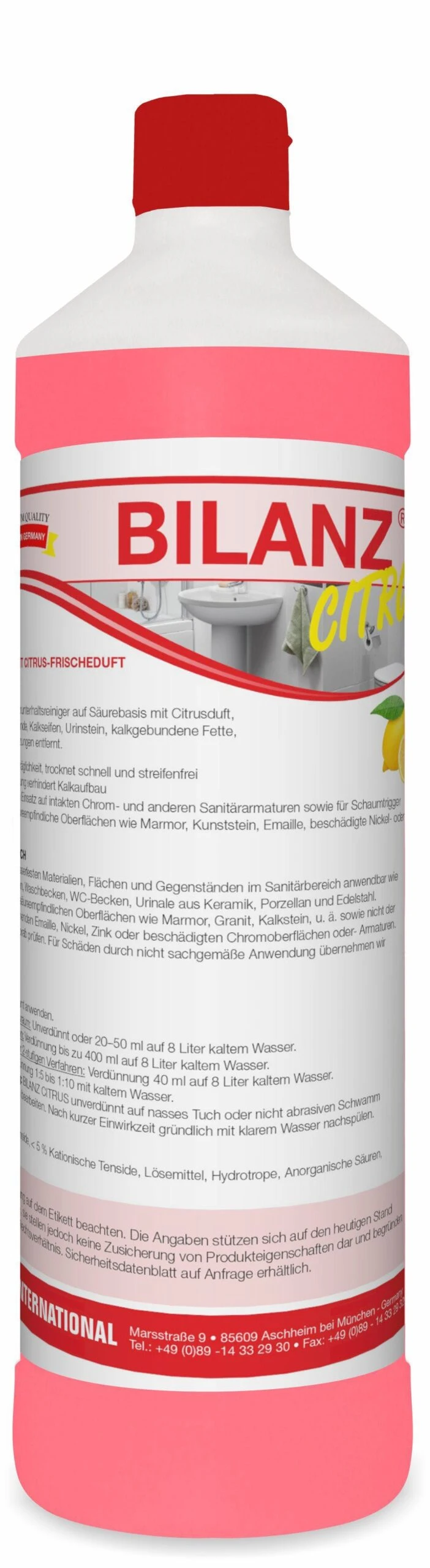Buzil Planta San Intense P319 ökologischer Sanitärreiniger 1l 7 Buzil Planta San Intense P319 ökologischer Sanitärreiniger 1l – Bild 7