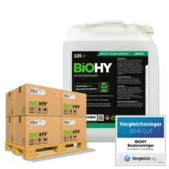 BiOHY Bodenreiniger (10l Kanister) | Konzentrat Für Alle Reinigungsgeräte Und Alle Hartböden | Angenehmer Geruch Und Streifenfreie Reinigung -Haushaltspower Deutschland Verkaufs-Shop 8ef101a6 551f 41dd a5ef 9f60d2c726e8 1