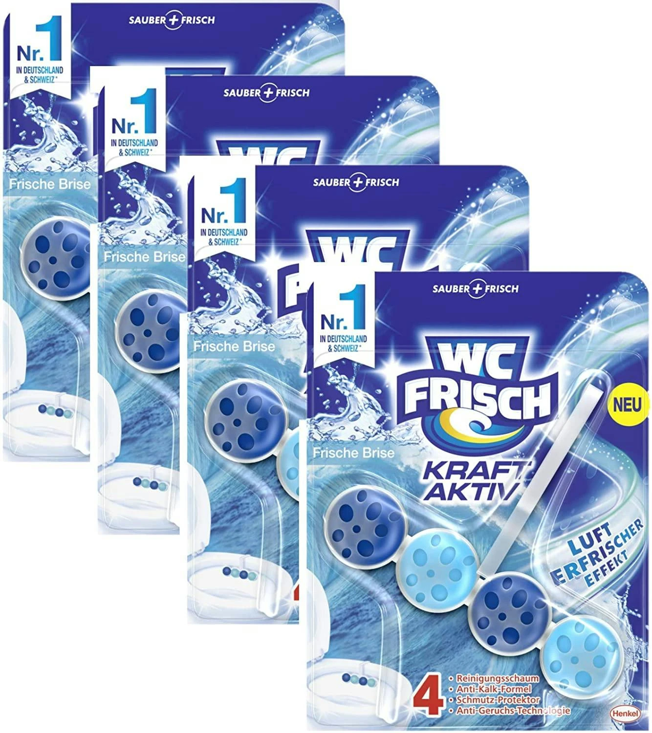 WC-Frisch Duft Switch 3er Pack Grüner Apfel & Wasserlilie 1x3 Stück WC-Reiniger 7 WC-Frisch Duft Switch 3er Pack Grüner Apfel & Wasserlilie 1x3 Stück WC-Reiniger – Bild 7