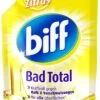 Biff Bad Total Zitrus Badreiniger Bad Reiniger Badezimmer 250 Ml Nachfüllpack