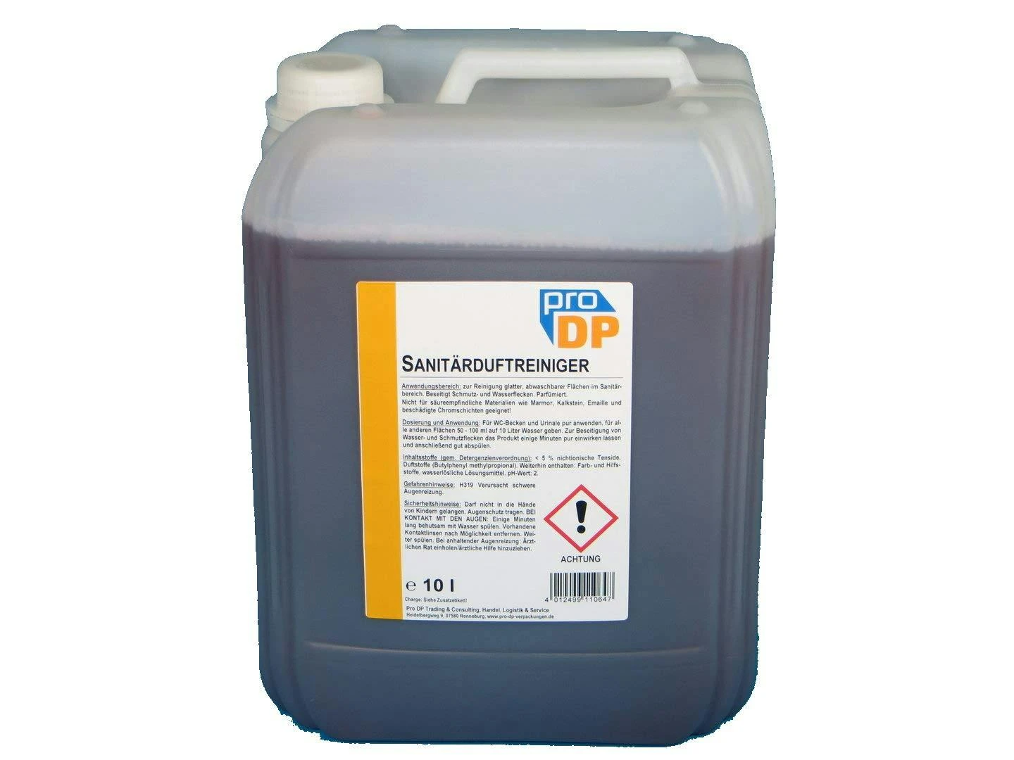 ARCORA Sanitärunterhaltsreiniger BILANZ FRESH, 10L 6 ARCORA Sanitärunterhaltsreiniger BILANZ FRESH, 10L – Bild 6