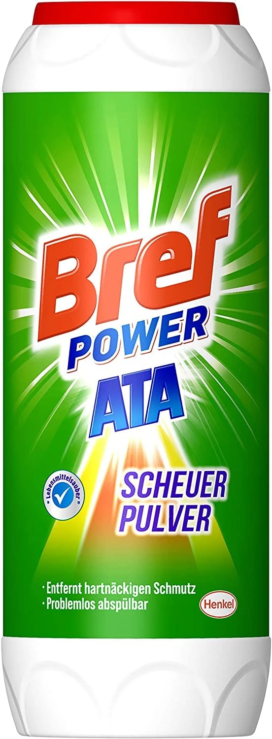 Bref Power ATA Scheuerpulver 15er Pack Gegen Hartnäckige Verschmutzungen 15x500g 2 Bref Power ATA Scheuerpulver 15er Pack Gegen Hartnäckige Verschmutzungen 15x500g – Bild 2