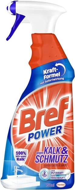 Bref Power Gegen Kalk Und Schmutz Kalkreiniger 8x750 Ml Sprühflasche Reiniger -Haushaltspower Deutschland Verkaufs-Shop ca9d6a35 a863 404d a8c1 1186cce43b1e