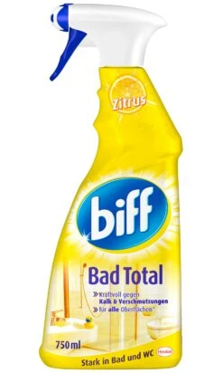 Biff Bad Total Zitrus Badreiniger Reiniger 4x750ml Sprühflasche Reinigungsmittel -Haushaltspower Deutschland Verkaufs-Shop d37732f3 3fd9 4562 954a 2087c59ae3c5