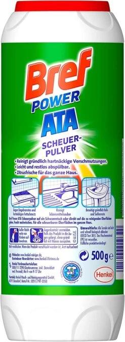 Bref Power ATA Scheuerpulver 15er Pack Gegen Hartnäckige Verschmutzungen 15x500g 12 Bref Power ATA Scheuerpulver 15er Pack Gegen Hartnäckige Verschmutzungen 15x500g -Haushaltspower Deutschland Verkaufs-Shop d40900c8 251a 43e1 942b 0d23f1879454