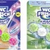 WC Frisch Duftspüler Set 1x 50g Minze & 1x 50g Urlaubsträume Hawaii WC Reiniger