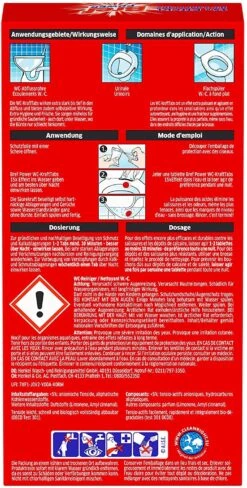 Bref Power WC Krafttabs Reiniger 15x Effekt 325g Abfluss Tiefenreinigung -Haushaltspower Deutschland Verkaufs-Shop db3d3a5b 9cb4 4038 9fa3 2714d6e49112