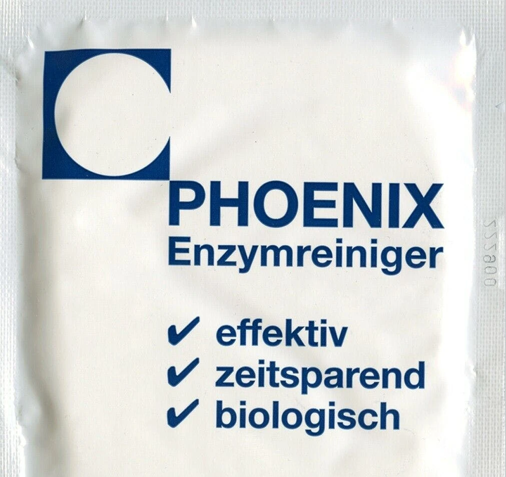 Phoenix Enzymreiniger BIO Universalreiniger 1 Kg Folienbeutel/Dose = 50,0 – 75,0 Liter 1 Phoenix Enzymreiniger BIO Universalreiniger 1 Kg Folienbeutel/Dose = 50,0 – 75,0 Liter