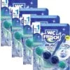 WC FRISCH Kraft Aktiv 4er Pack Blauspüler Ozeanfrische 4x1 Stück WC-Reiniger