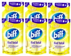 Biff Bad Total Zitrus Badreiniger Bad Reiniger Badezimmer 12x250 Ml Nachfüllpack -Haushaltspower Deutschland Verkaufs-Shop f54fec91 0255 4d68 bcb7 be18c9fbd2fb 3